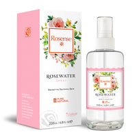 Rosense Rose Water Spray Glass Bottle