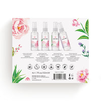 Caria Rose - Rose Water Discovery Set - Rosewater Selection 1.7ozx4