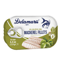 Delamaris - Mackerel Fillets in Olive Oil, 125g