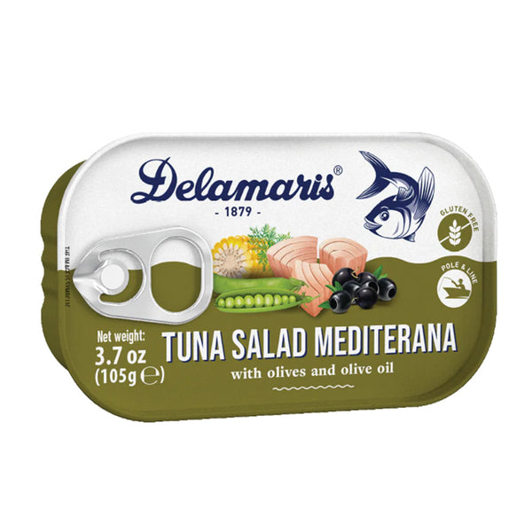 Delamaris - Tuna Salad Mediterrana 105g