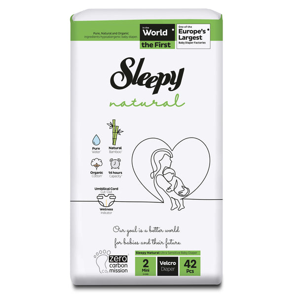 Sleepy Natural - Baby Diaper - 2|Mini