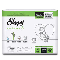 Sleepy Natural - Baby Diaper - 4|Maxi