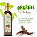 Little Caria Organic Carob Syrup / Extract - USDA ORGANIC, Mediterranean SUPERFOOD, 11.6 oz
