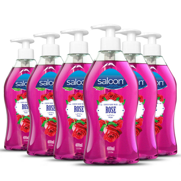 Saloon Liquid Hand Soap - Rose - 14 oz