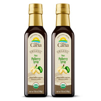 Little Caria Organic Mulberry Syrup | Extract - USDA Organic, Mediterranean Superfood, 11.6 oz