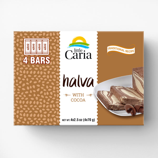 Little Caria Halva Tahini Bars | 2.5 oz bars