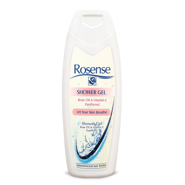 Shower Gel with Rose Oil & Vitamin E & Panthenol